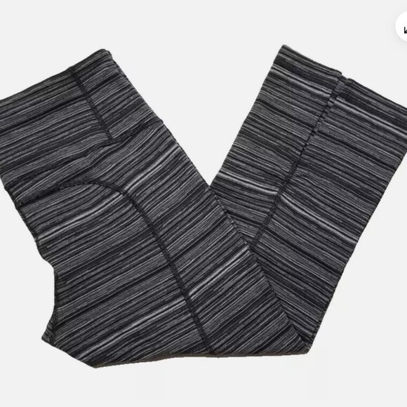 LULULEMON Gather & Crow Crop II Leggings Pants 6232E1M - Picture 2 of 10